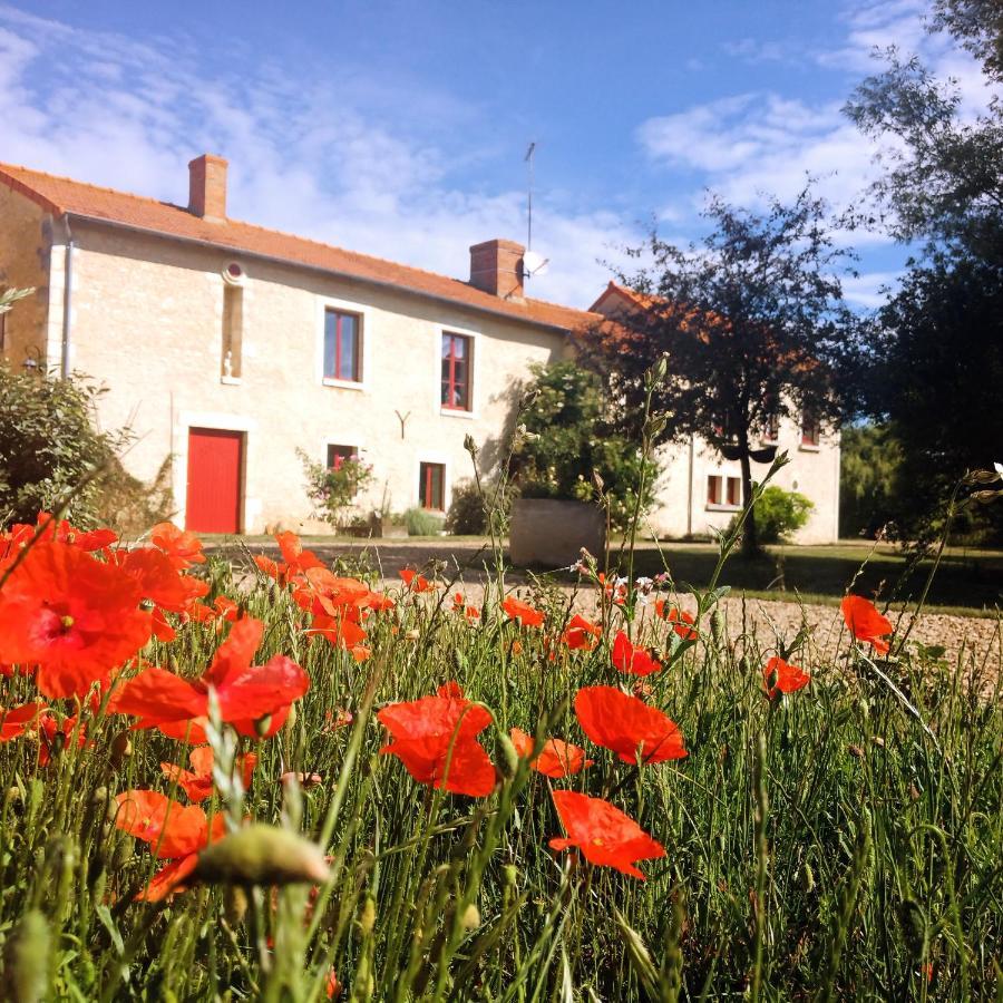 Au Repos Des Elfes Villa Braye-sous-Faye Buitenkant foto