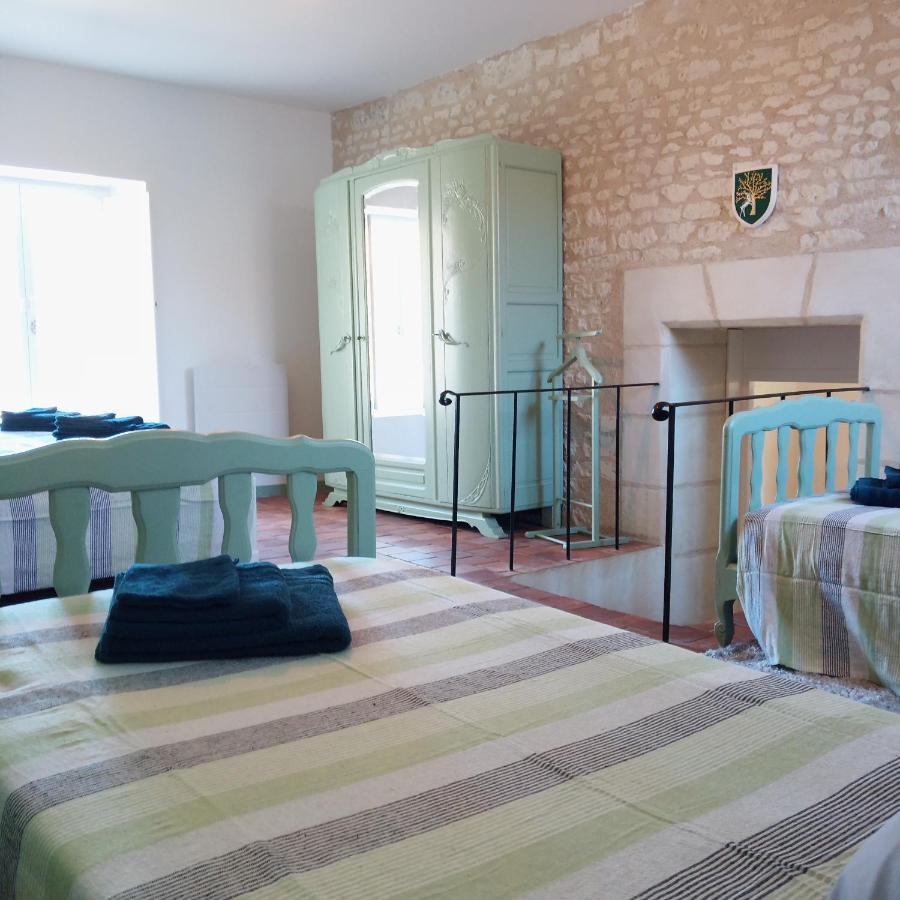 Au Repos Des Elfes Villa Braye-sous-Faye Buitenkant foto